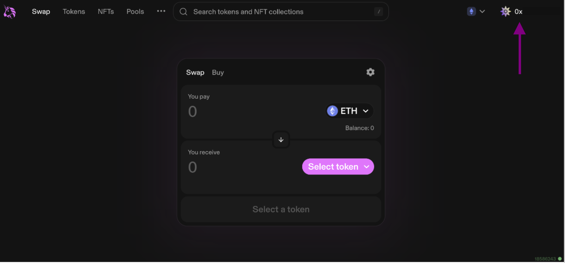 A success message for Wallet Connect